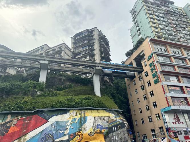 李子坝轻轨穿楼 参考图 1